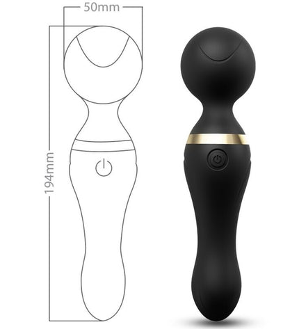 ARMONY - FREEZA MASSAGER & VIBRATEUR TÊTE SUPER FLEXIBLE NOIR by ARMONY MASSAGERS