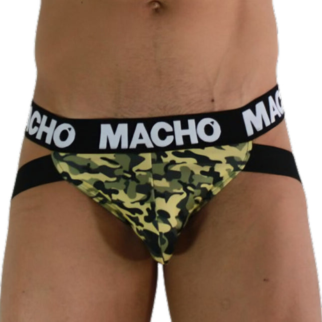 MACHO - MX28MV JOCK MILITAIRE VERT S by MACHO UNDERWEAR