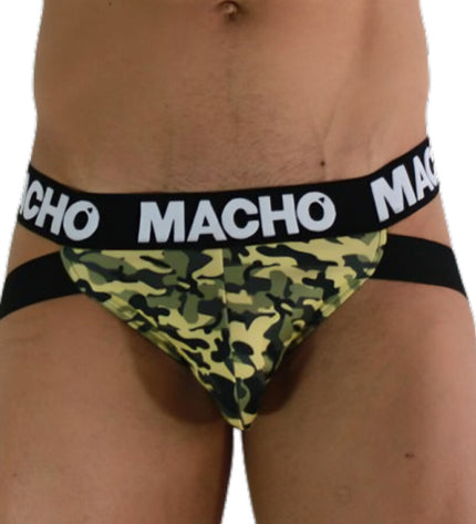 MACHO - MX28MV JOCK MILITAIRE VERT S by MACHO UNDERWEAR