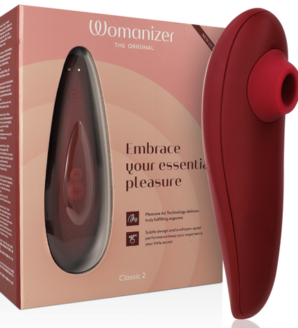 WOMANIZER - STIMULATEUR CLITORAL CLASSIC 2 BORDEAUX by WOMANIZER