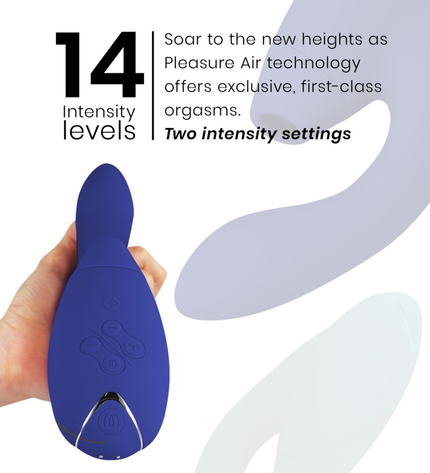 WOMANIZER - DUO 2 STIMULATEUR BLEU by WOMANIZER