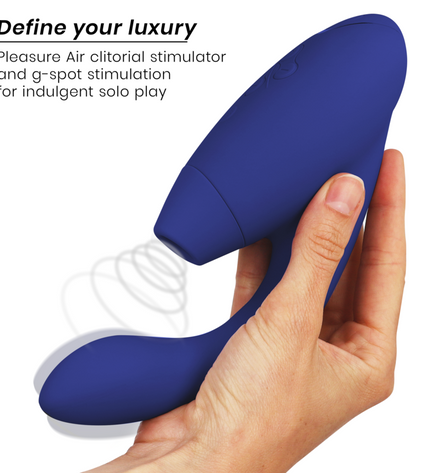 WOMANIZER - DUO 2 STIMULATEUR BLEU by WOMANIZER
