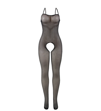 SUBBLIME - 951726 BODYSTOCKING NOIR EN RÉSILLE ÉLASTIQUE SANS FOURRURE TAILLE UNIQUE by SUBBLIME BODYSTOCKINGS