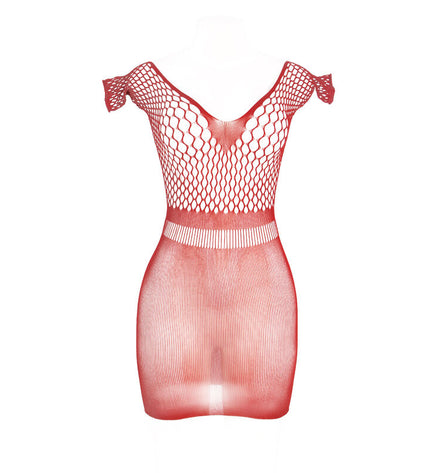 SUBBLIME - 951924 ROBE COURTE EN CROCHET ROUGE TAILLE UNIQUE by SUBBLIME DRESSES