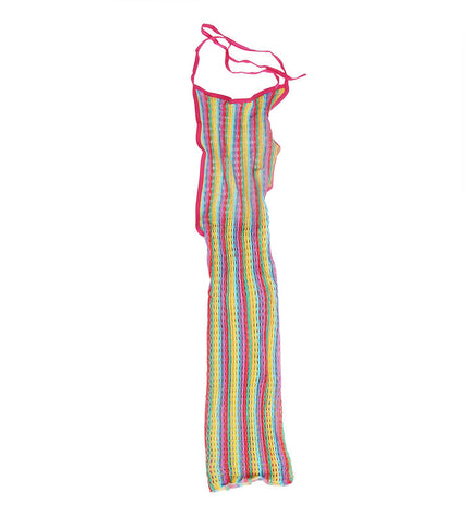 SUBBLIME - 952341 ROBE RÉSEILLE ARC-EN-CIEL TAILLE UNIQUE by SUBBLIME DRESSES