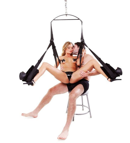 FETISH FANTASY SERIES - SPINING FANTASY BALANOIRE NOIR - Concombre Boutique