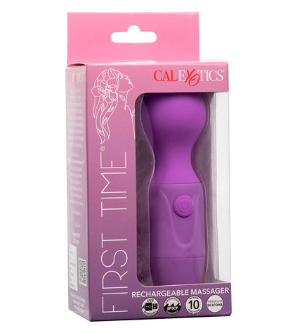 CALEXOTICS - FIRST TIME MASSEUR RECHARGEABLE 10 VIBRATIONS VIOLET by CALEXOTICS