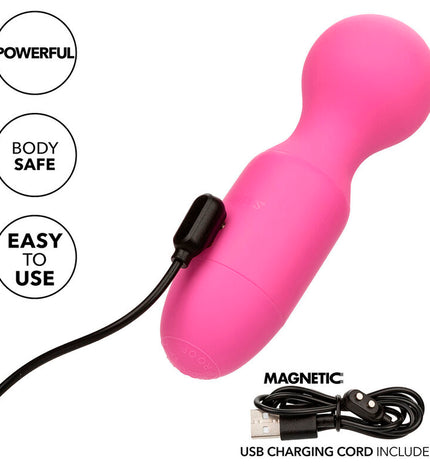 CALEXOTICS - FIRST TIME MASSEUR RECHARGEABLE 10 VIBRATIONS ROSE by CALEXOTICS