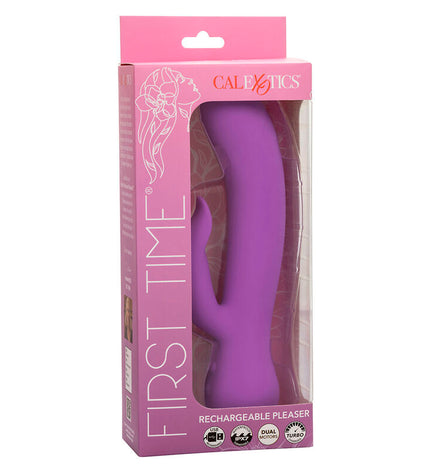 CALEXOTICS - FIRST TIME VIBRATEUR PLEASER RECHARGEABLE VIOLET by CALEXOTICS