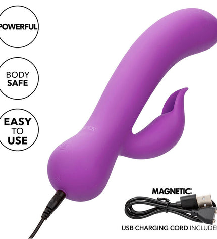 CALEXOTICS - FIRST TIME VIBRATEUR PLEASER RECHARGEABLE VIOLET by CALEXOTICS