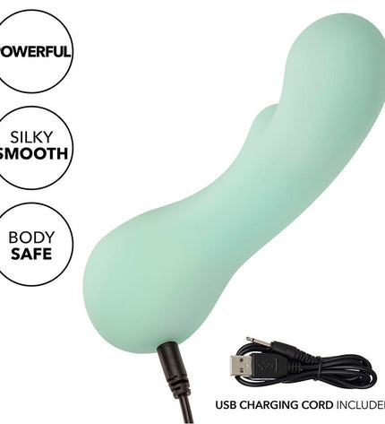 CALEXOTICS - PACIFICA BORA BORA ESTIMULATEUR POINT G 10 VIBRATIONS AQUA by CALEXOTICS