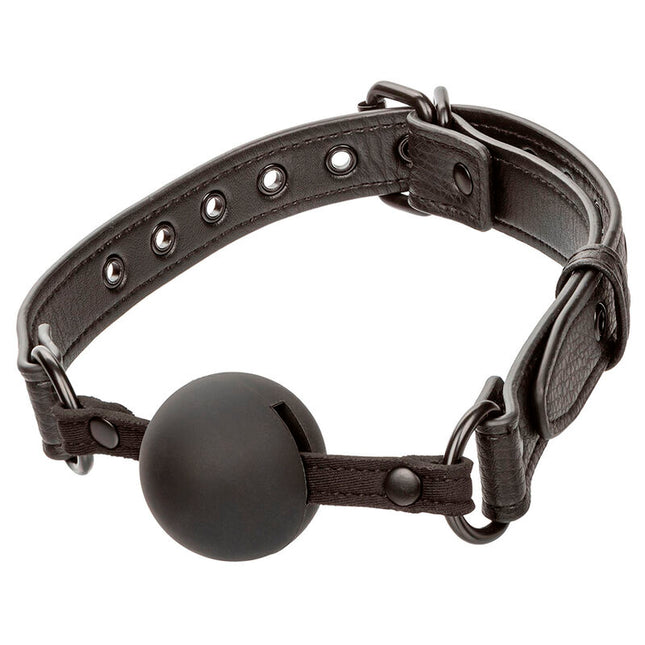 CALEXOTICS - NOCTURNAL BÂILLON À BOULE EN SILICONE NOIR by CALEXOTICS