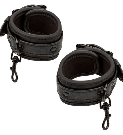 CALEXOTICS - NOCTURNAL CONNECTEUR TIE HOG CUERO AJUSTABLE NOIR by CALEXOTICS