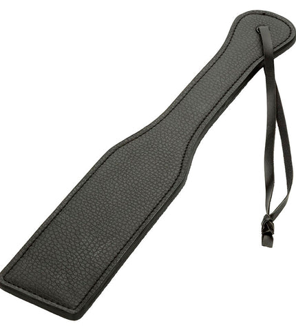 CALEXOTICS - NOCTURNAL PADDLE EN CUIR NOIR by CALEXOTICS