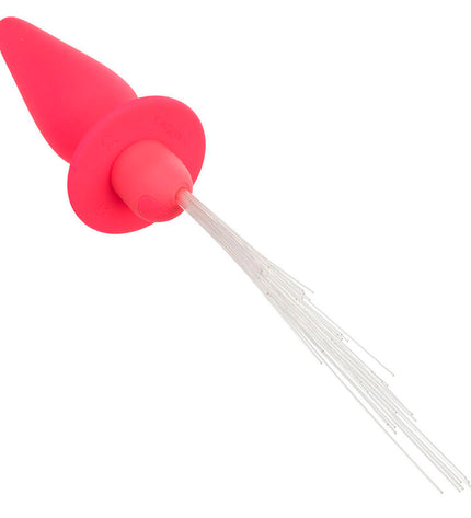 CALEXOTICS - SOUTHERN LIGHTS LIGHT UP PLUG ANAL 10 VIBRATIONS SILICONE ROSE by CALEXOTICS