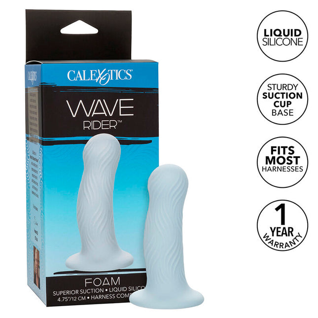 CALEXOTICS - WAVE RIDER PLUG ANAL EN MOUSSE BLEU by CALEXOTICS