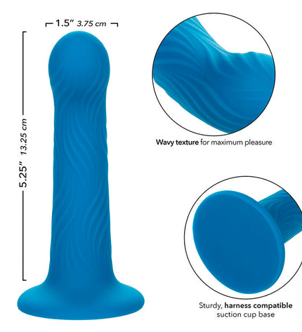 CALEXOTICS - WAVE RIDER PLUG ANAL RIPPLE BLEU by CALEXOTICS