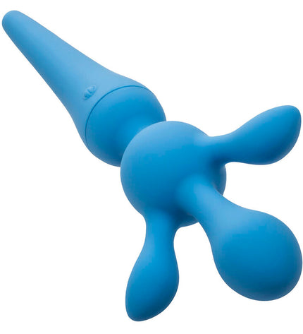CALEXOTICS - COUTURE KIT VIBRATEUR WAND 10 VIBRATIONS BLEU by CALEXOTICS