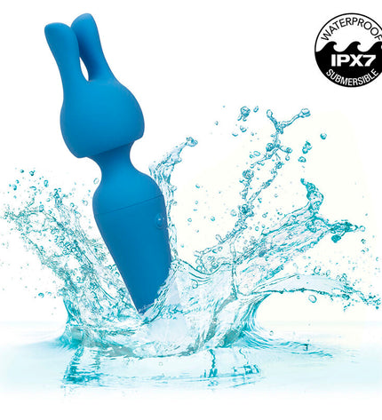 CALEXOTICS - COUTURE KIT VIBRATEUR WAND 10 VIBRATIONS BLEU by CALEXOTICS