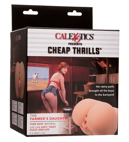 CALEXOTICS - LA FILLE DU FERMIER DOUBLE MASTURBATEUR RÉALISTE CHAIR by CALEXOTICS