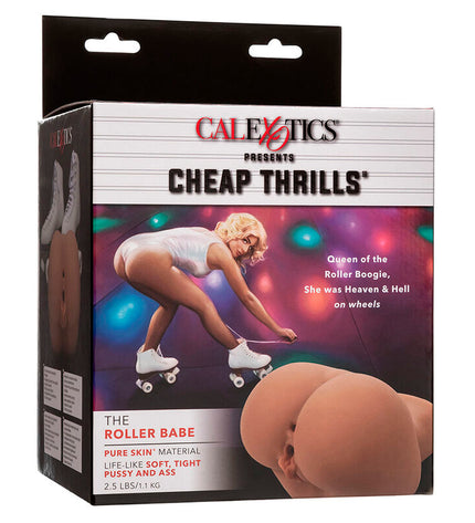 CALEXOTICS - THE ROLLER BABE LE MASTURBATEUR DOUBLE RÉALISTE FLESH by CALEXOTICS