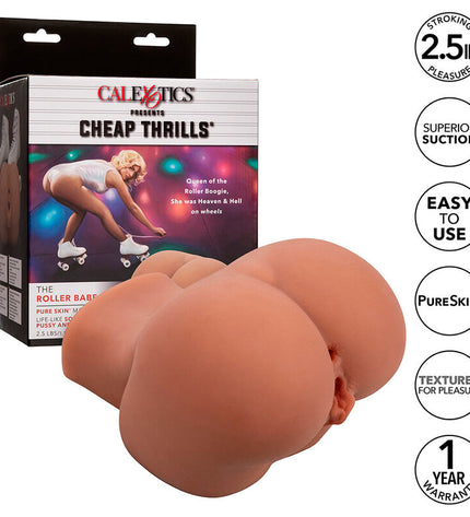 CALEXOTICS - THE ROLLER BABE LE MASTURBATEUR DOUBLE RÉALISTE FLESH by CALEXOTICS