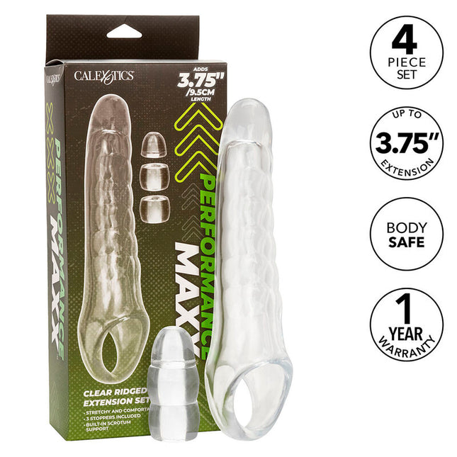 CALEXOTICS - MAXX EXTENSEUR DE PÉNIS RÉGLABLE TRANSPARENT by CALEXOTICS
