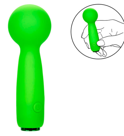 CALEXOTICS - NEON VIBES LE BUBBLY VIBE MINI MASSEUR 10 VIBRATIONS VERT by CALEXOTICS
