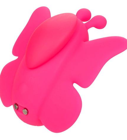 CALEXOTICS - NEON VIBES FLUTTER VIBE STIMULATEUR 10 VIBRATIONS ROSE by CALEXOTICS
