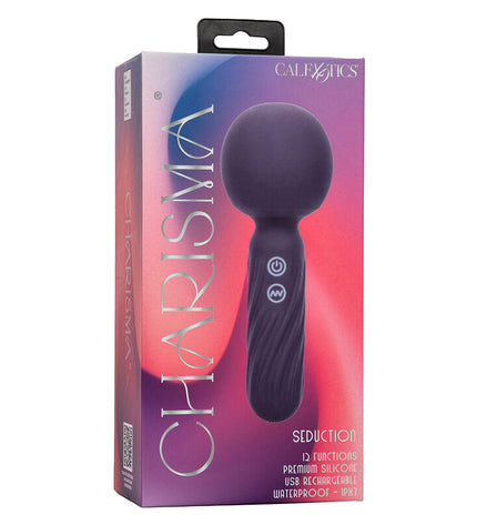 CALEXOTICS - CHARISMA SEDUCTION MASSEUR 12 FONCTIONS 17,75 CM X 6,25 CM VIOLET by CALEXOTICS