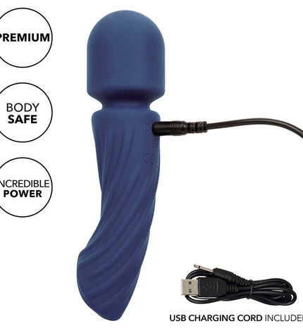 CALEXOTICS - CHARISMA ALLURE MASSEUR DOUBLE MOTEURS 12 FONCTIONS 17,25 CM X 4,5 CM VIOLET by CALEXOTICS