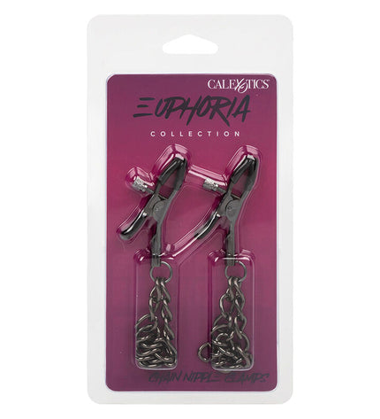 CALEXOTICS - EUPHORIA PINCES À TÉTONS CHAÎNE 14,5 CM by CALEXOTICS