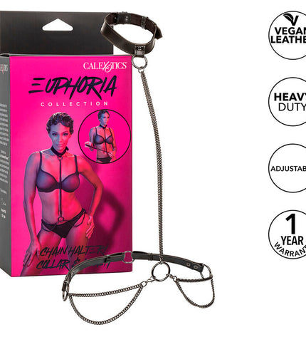 CALEXOTICS - EUPHORIA COLLIER ET LAISSE CHAINE by CALEXOTICS
