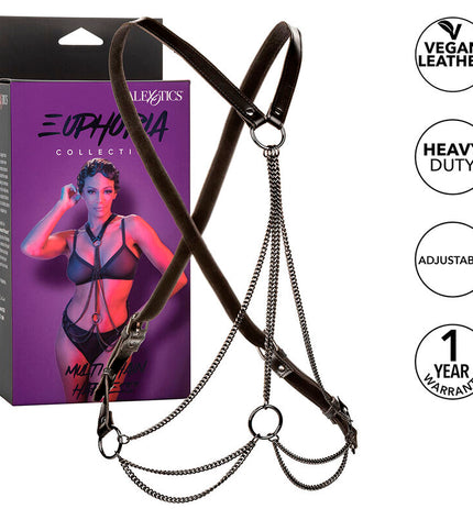 CALEXOTICS - EUPHORIA HARNAIS MULTICHAÎNE PREMIUM by CALEXOTICS
