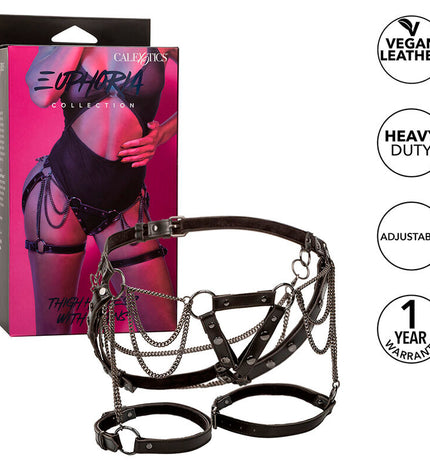 CALEXOTICS - EUPHORIA HARNAIS DE CUISSE MULTICHAÎNES PREMIUM by CALEXOTICS