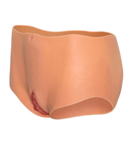 DÉSIR CACHÉ - ALTER EGO VAGIN ET FESSES OUVERTS CULOTTE TAILLE MOYENNE CHAIR by HIDDEN DESIRE