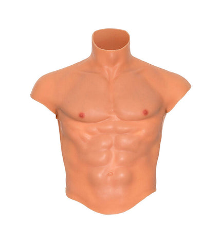 DÉSIR CACHÉ - T-SHIRT TORSE MASCULIN EN SILICONE ALTER EGO AVEC ESTHÉTIQUE DES ABS by HIDDEN DESIRE