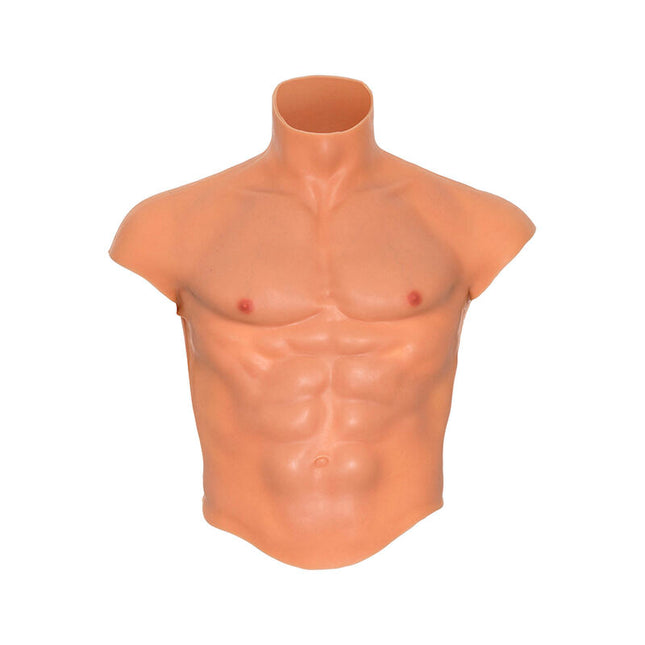 DÉSIR CACHÉ - T-SHIRT TORSE MASCULIN EN SILICONE ALTER EGO AVEC ESTHÉTIQUE DES ABS by HIDDEN DESIRE