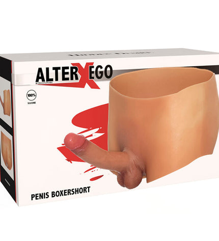 DÉSIR CACHÉ - ALTER EGO BOXERSHOT AVEC PÉNIS DE 18 CM TAILLE L by HIDDEN DESIRE