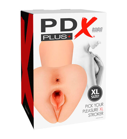 PDX PLUS - PICK YOUR PLEASURE XL STROKER RÉALISTE CHAIR by PDX PLUS+