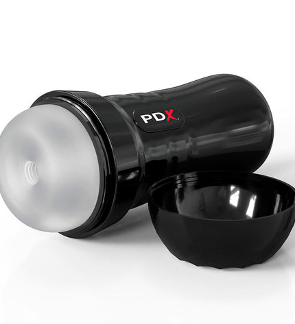 PDX EXTREME - SLIDE & GLIDE MASTURBATEUR AUTOLUBRIFIANT TRANSPARENT by PDX EXTREME