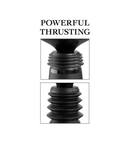 FETISH FANTASY SERIES - BODY DOCK PINCE À GODE THRUSTER AVEC 7 MODES DE POUSSÉE NOIR by FETISH FANTASY SERIES