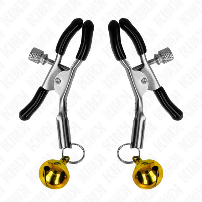 KINK - PINCE À METON SIMPLE CLOCHE OR 6 CM by KINK NIPPLE GRIP