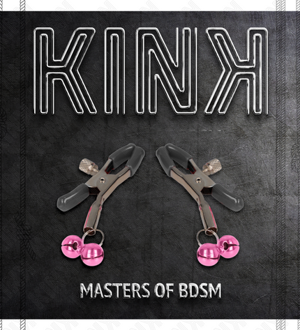 KINK - PINCE À METON DOUBLE CLOCHE ROSE 6 CM by KINK NIPPLE GRIP