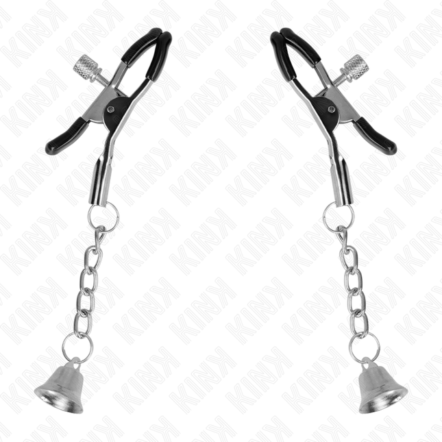 KINK - PINCES À TÉLÉTON PENDENTIF CLOCHE ARGENT 6 CM by KINK NIPPLE GRIP