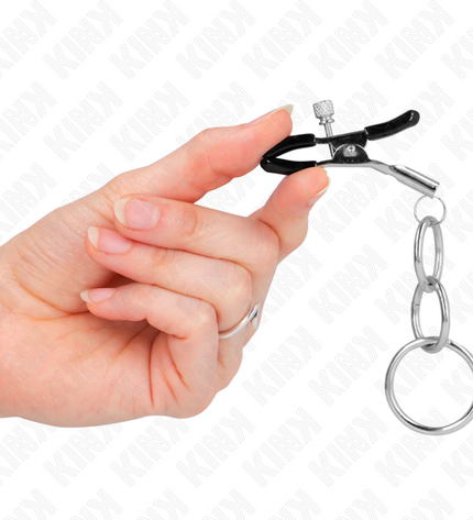 KINK - PINCE À METON 3 JOINTS TORIQUES 6 CM by KINK NIPPLE GRIP