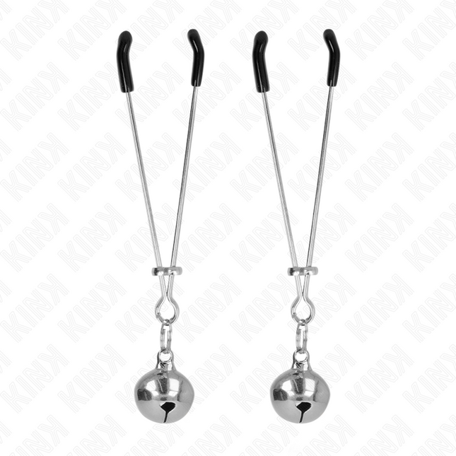 KINK - PINCES À TÉLÉPHONE MINCE CLOCHE ARGENT 7 CM by KINK NIPPLE GRIP