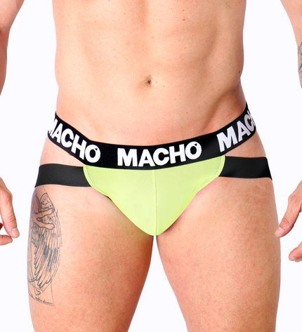 MACHO - MX28FA JOCK JAUNE S by MACHO UNDERWEAR