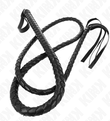 KINK - FOUET LONG SERPENT NOIR 210 CM by KINK IMPACT & TOUCH