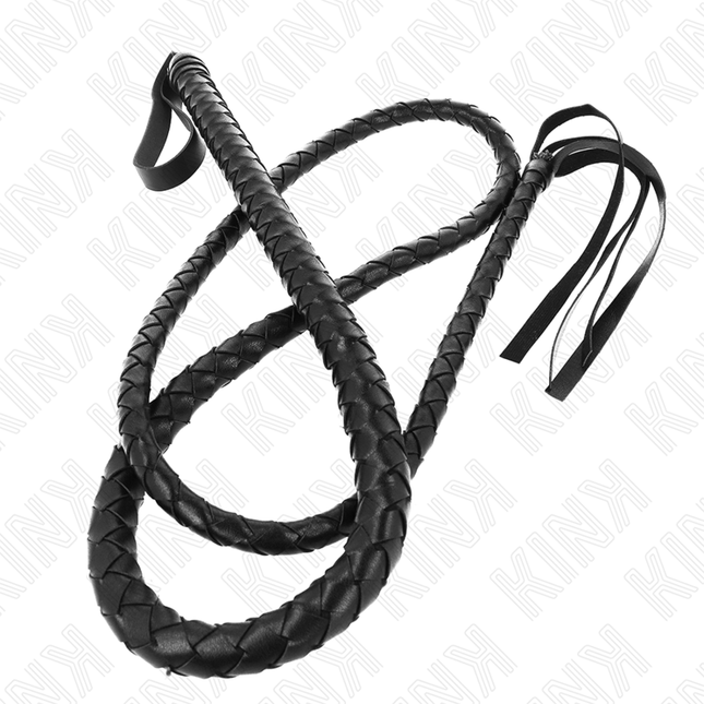 KINK - FOUET LONG SERPENT NOIR 210 CM by KINK IMPACT & TOUCH